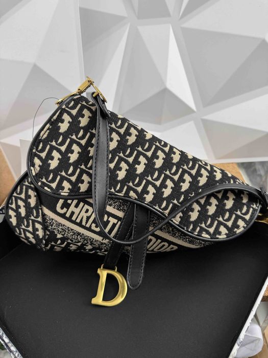Dior Sadle Bordado Oblique