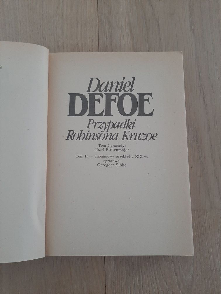 Przypadki Robinsona Kruzoe - Daniel Defoe