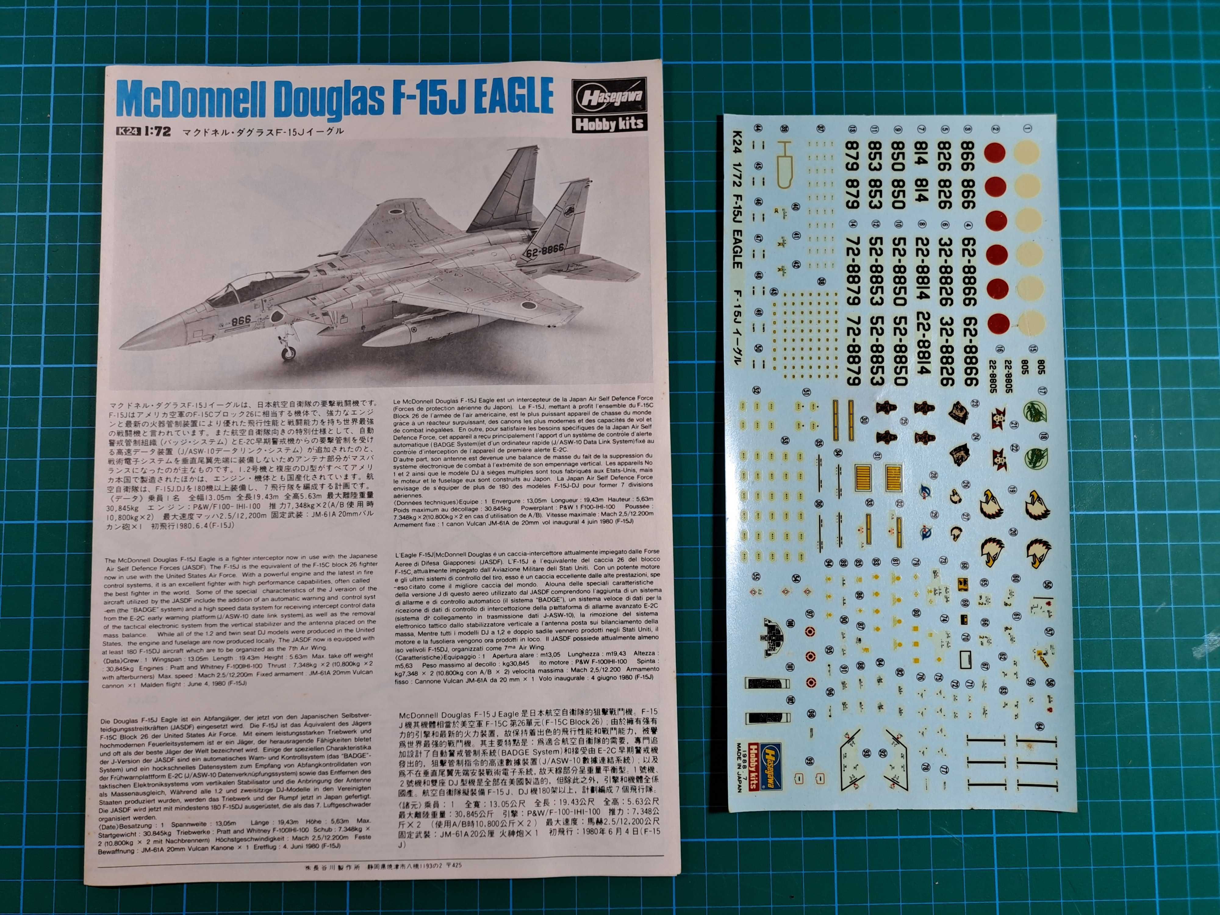 Kit Modelismo Avião 1/72