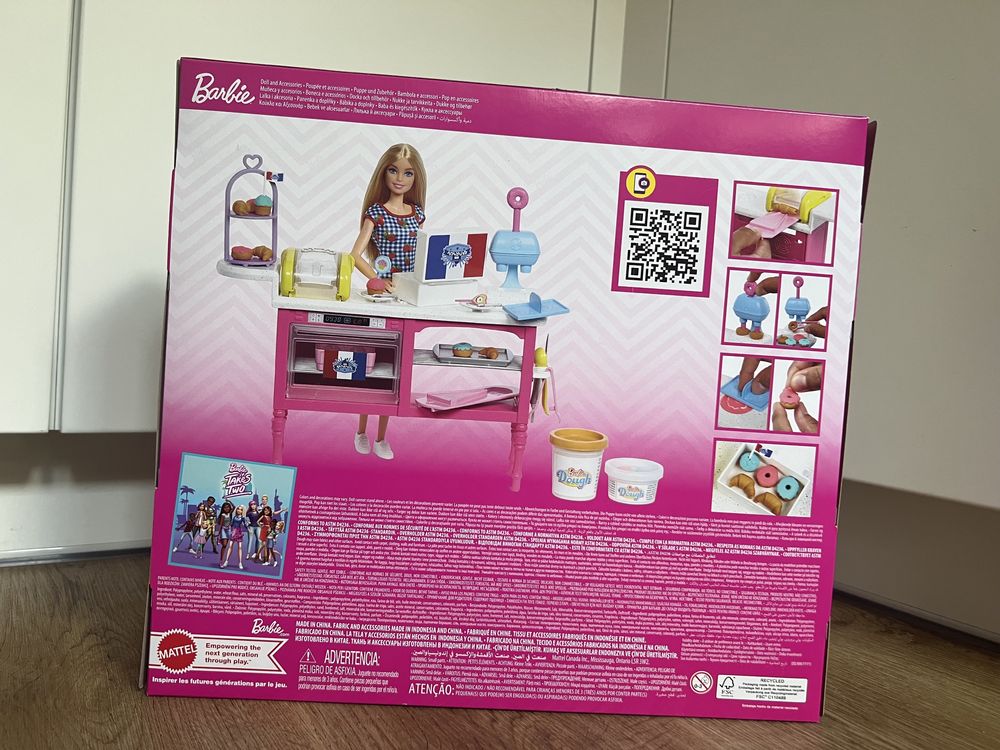 Lalka Barbie Ciastkarnia z akcesoriami nowa