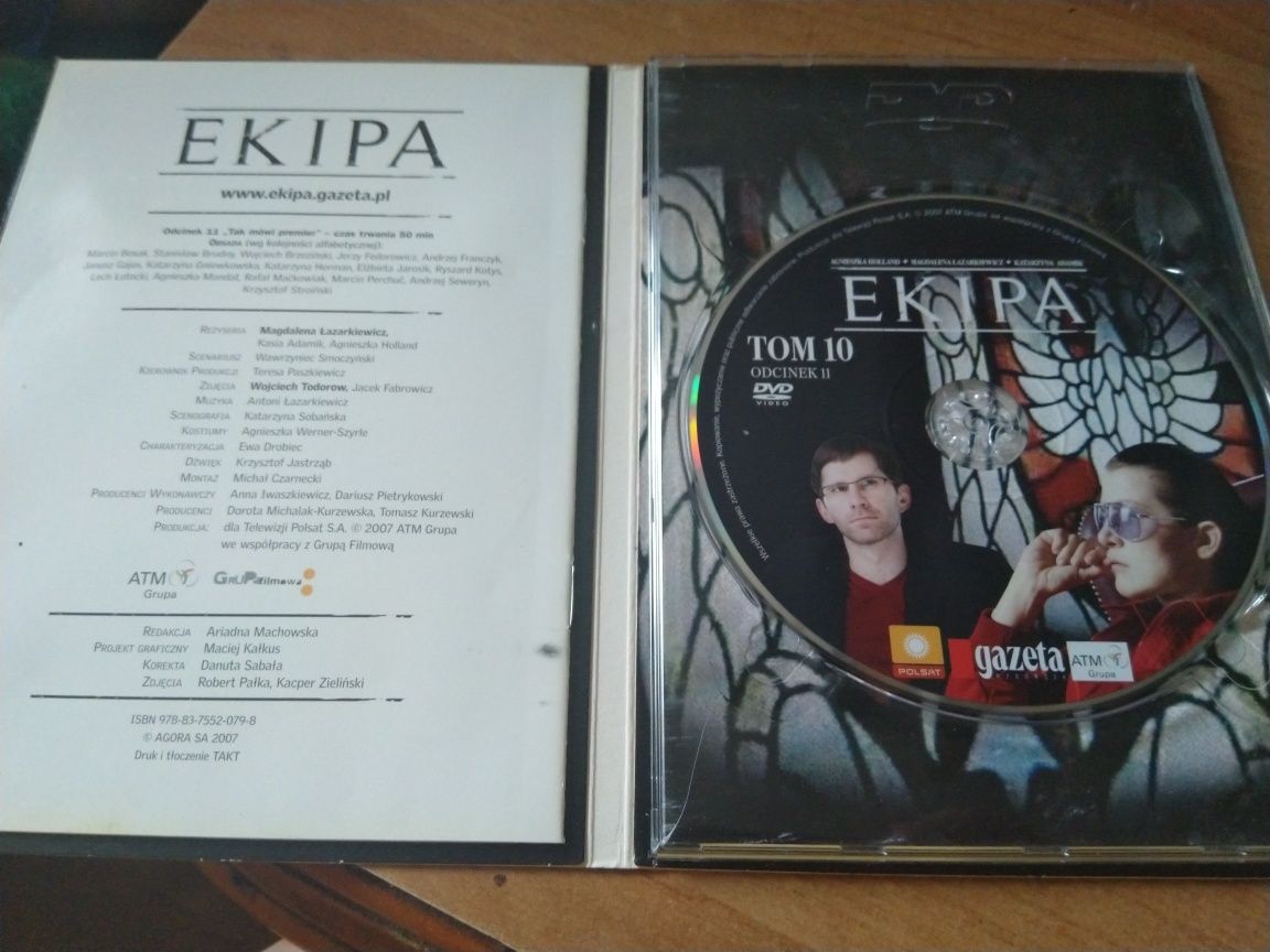 EKIPA serial Tom 10 X  odcinek  2 II DVD
