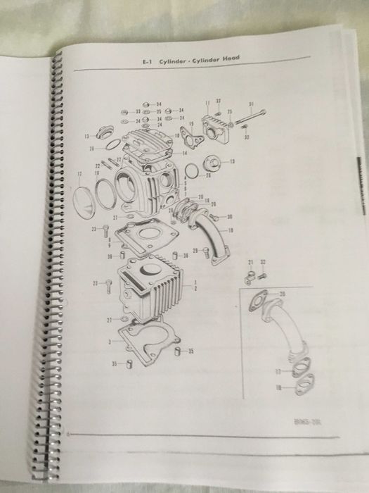 Honda CD50 - CD65 Parts List