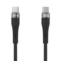 Nillkin Data Cable Flowspeed Silicon Type C-Type C Pd 60W,  Czarny