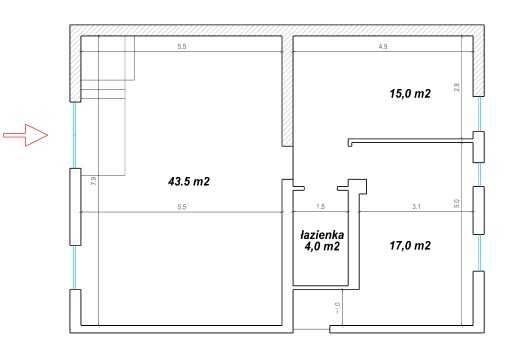 Lokal użytkowy po remoncie! Świetna lokalizacja! Bez pośredników! 80m2