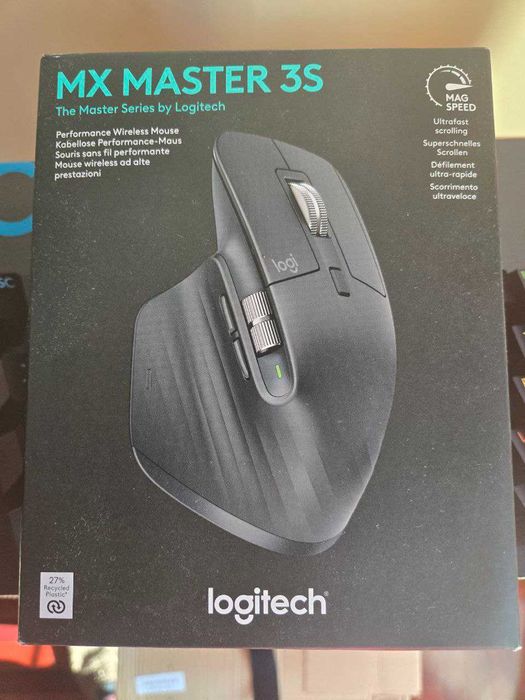Rato Logitech MX Master 3s Wireless/Bluetooth 8000DPI (*NOVO*)