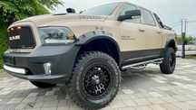 Dodge RAM RAM SPORT UsArmy Projekt MONSTER Lift 6cali Koła 37cali Snorkel Jedyny