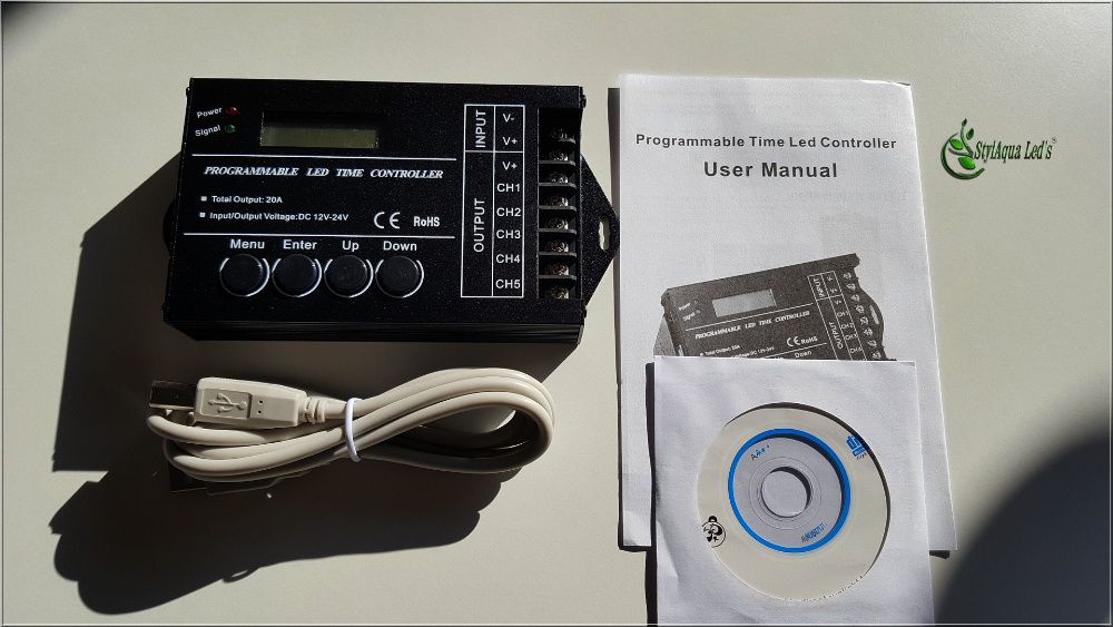 Akwarium-TC420-Sterownik-Świt-Zmierzch-Led