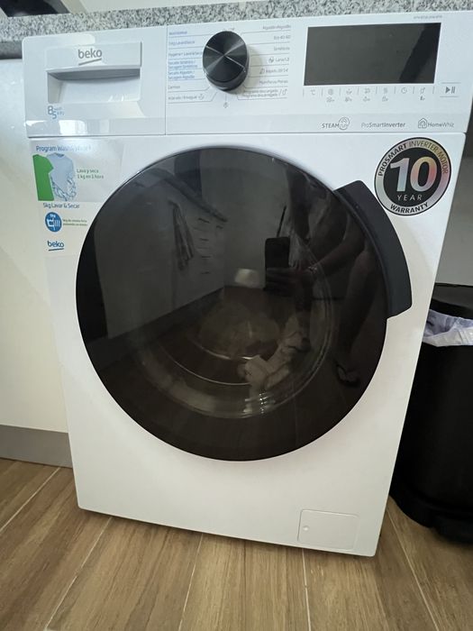Maquina de lavar e secar roupa