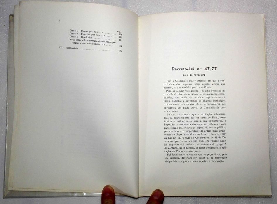 Livro Plano Oficial de Contabilidade para as Empresas