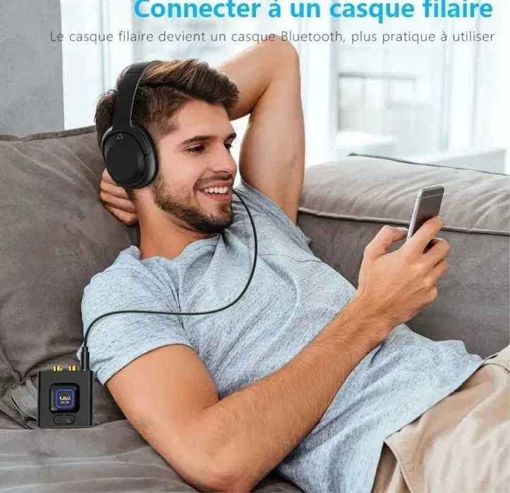 1mii Mini bezprzewodowy odbiornik audio, adapter Bluetooth 5.0 stereo