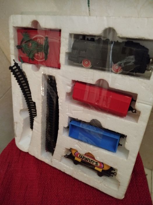 Coleção Antiga pista de comboios