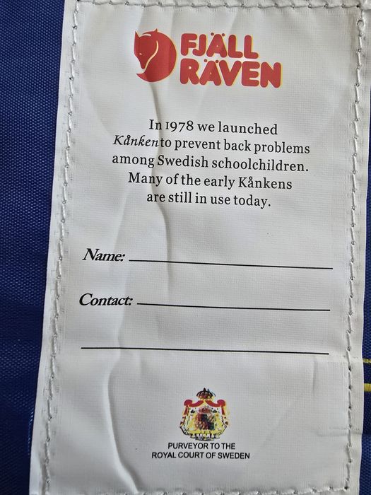 Sprzedam plecak firmy Fjallraven Kanken o pojemności 16 L.