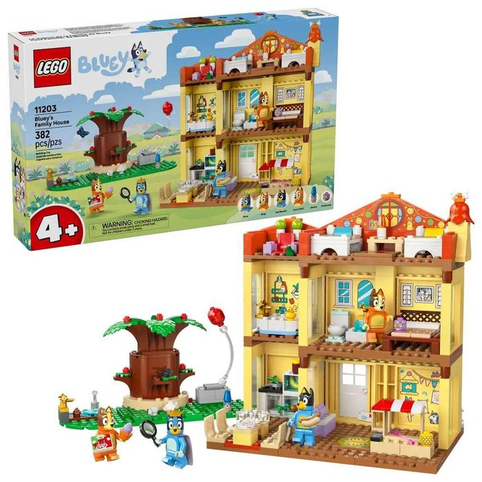 Klocki LEGO 11203 Bluey Dom rodzinny Blue