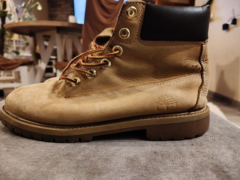 Buty skórzane damskie Timberland rozmiar 39