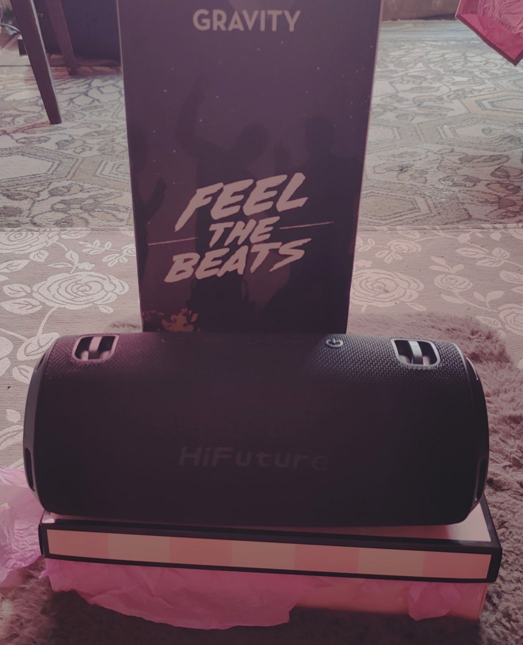 Беспроводная Bluetooth колонка  HIFuture Gravity Black
