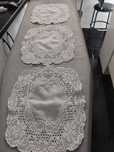 3 panos em crochet