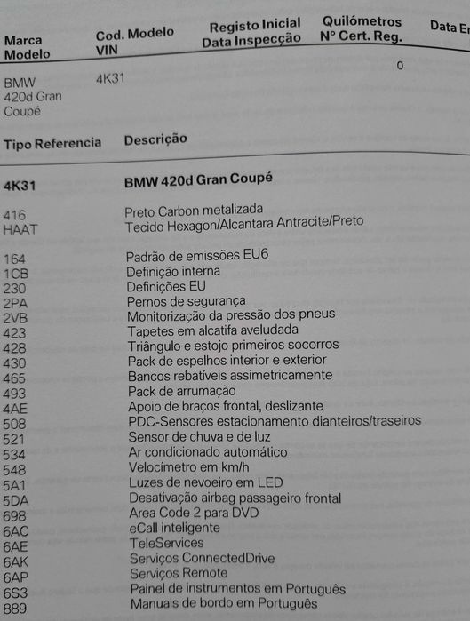 BMW 420d Pack M Auto