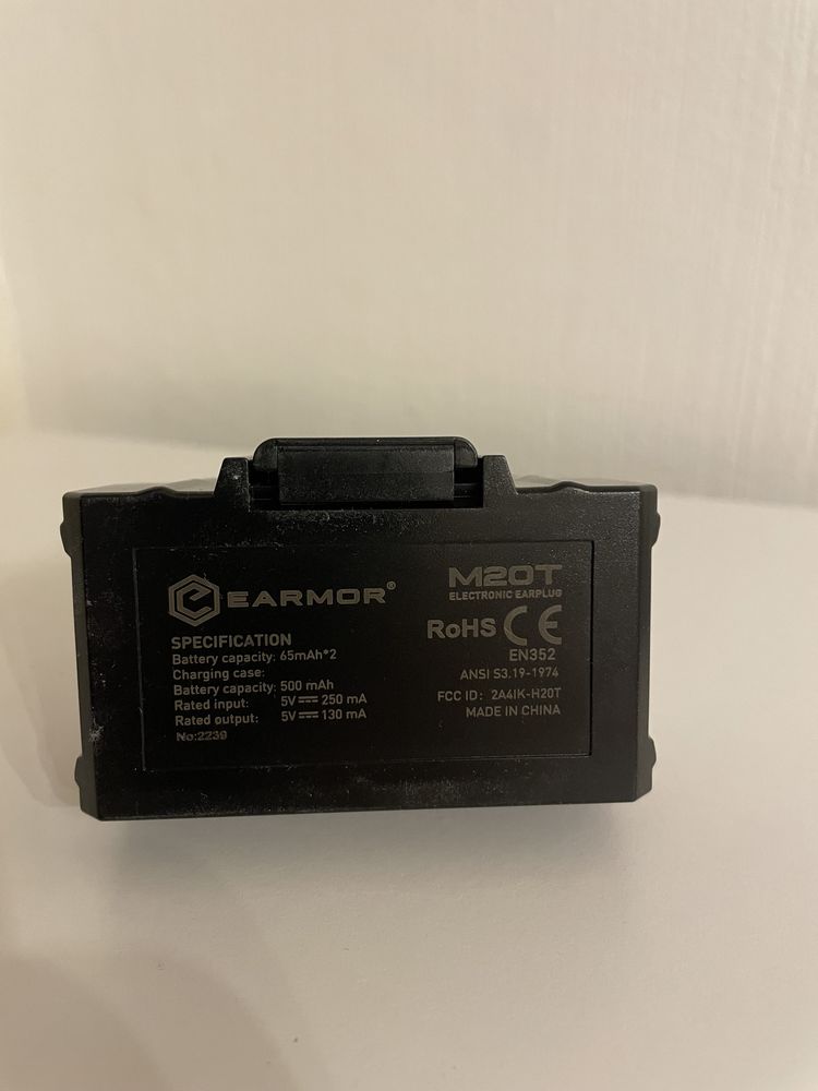 Беруші військові EARMOR M20T + Bluetooth ORIGINAL