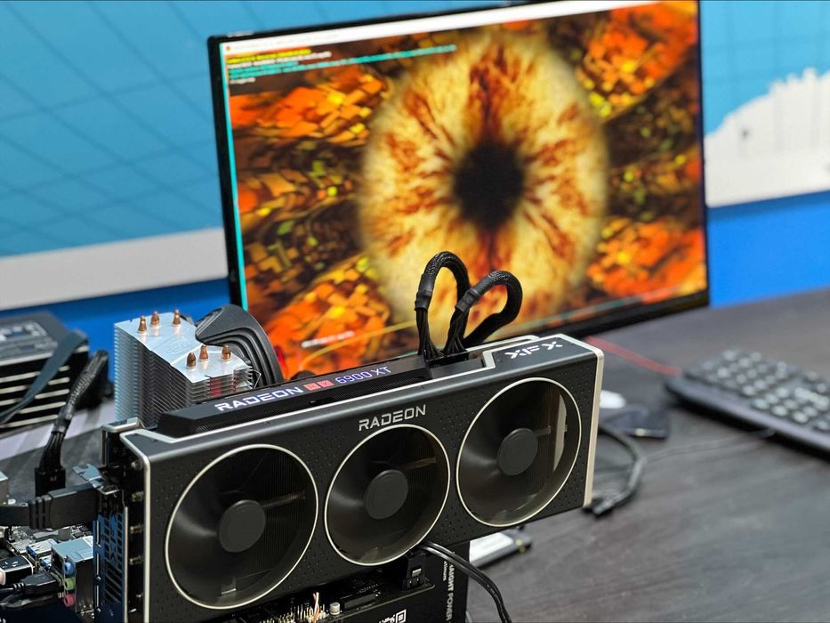 (395$) Элитная видеокарта XFX 16Gb RX 6900 XT MERC319 +гар (6800 XT)