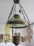 Lampa wisząca z kloszem