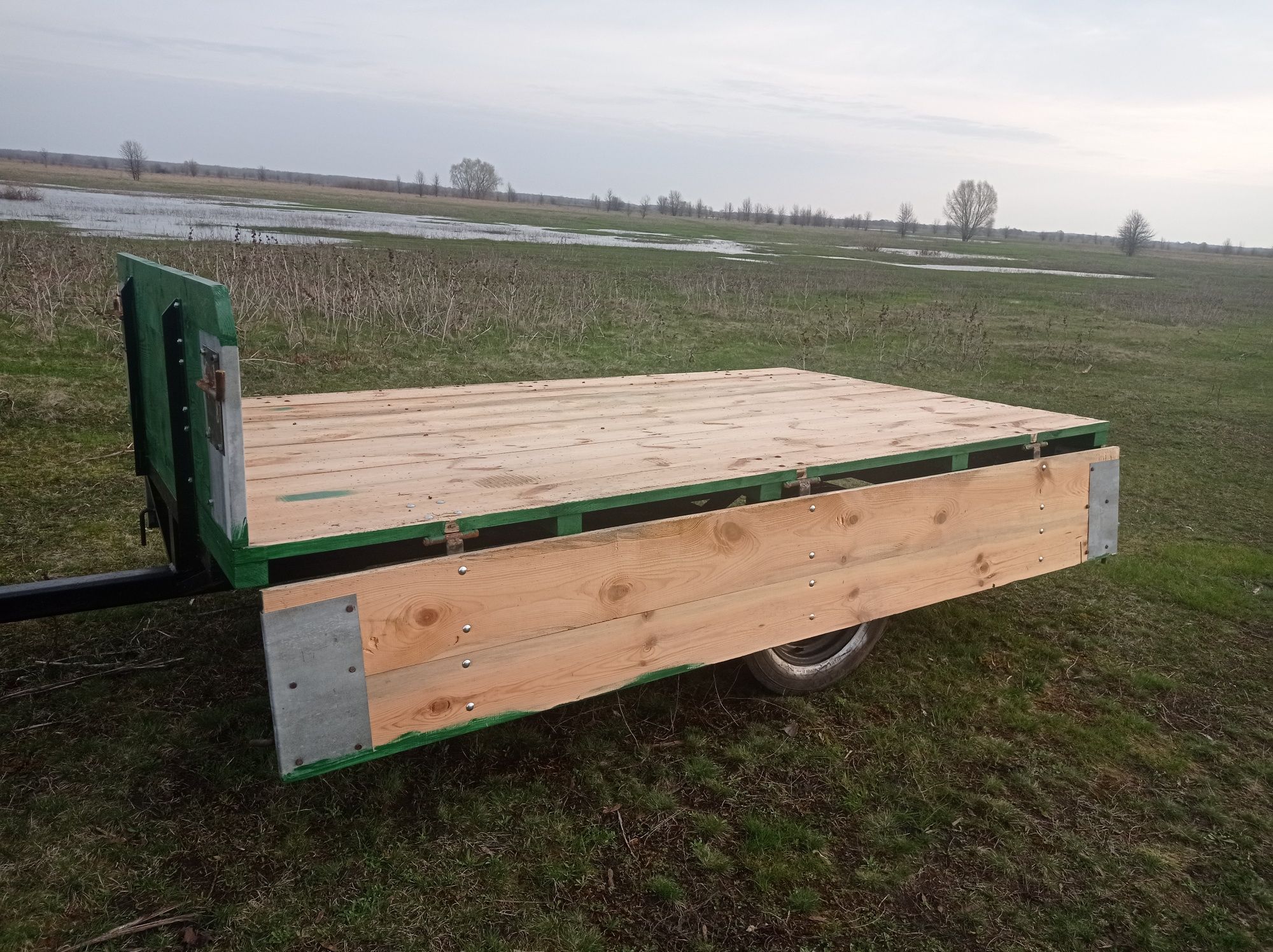 Продам одновісний прицеп до трактора