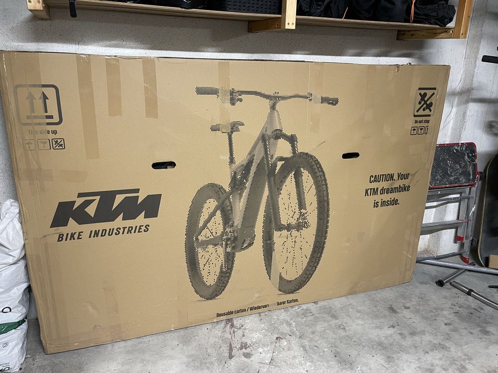 Bicicleta k t m nova