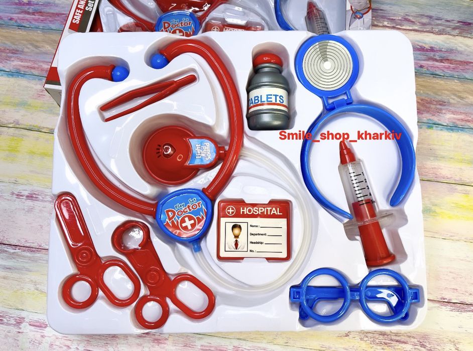 Детский набор доктора. Доктор. Набір лікаря дитячий.Маленький лікар.