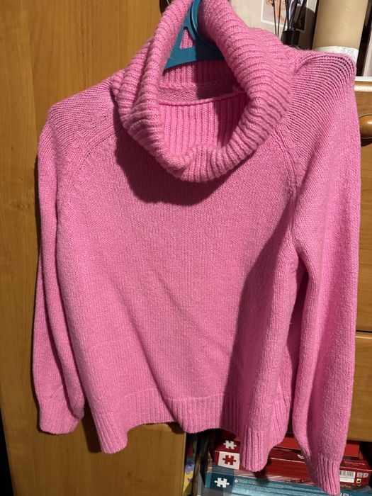 Світер рожевий оверсайз