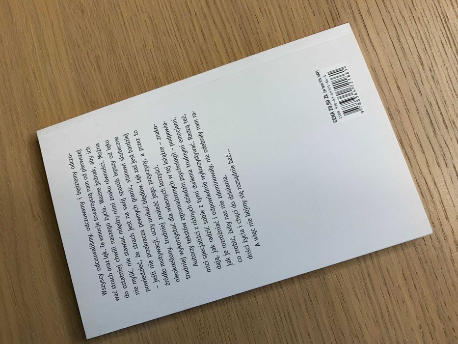 O lęku bez strachu. Jak bać się tyle, ile trzeba