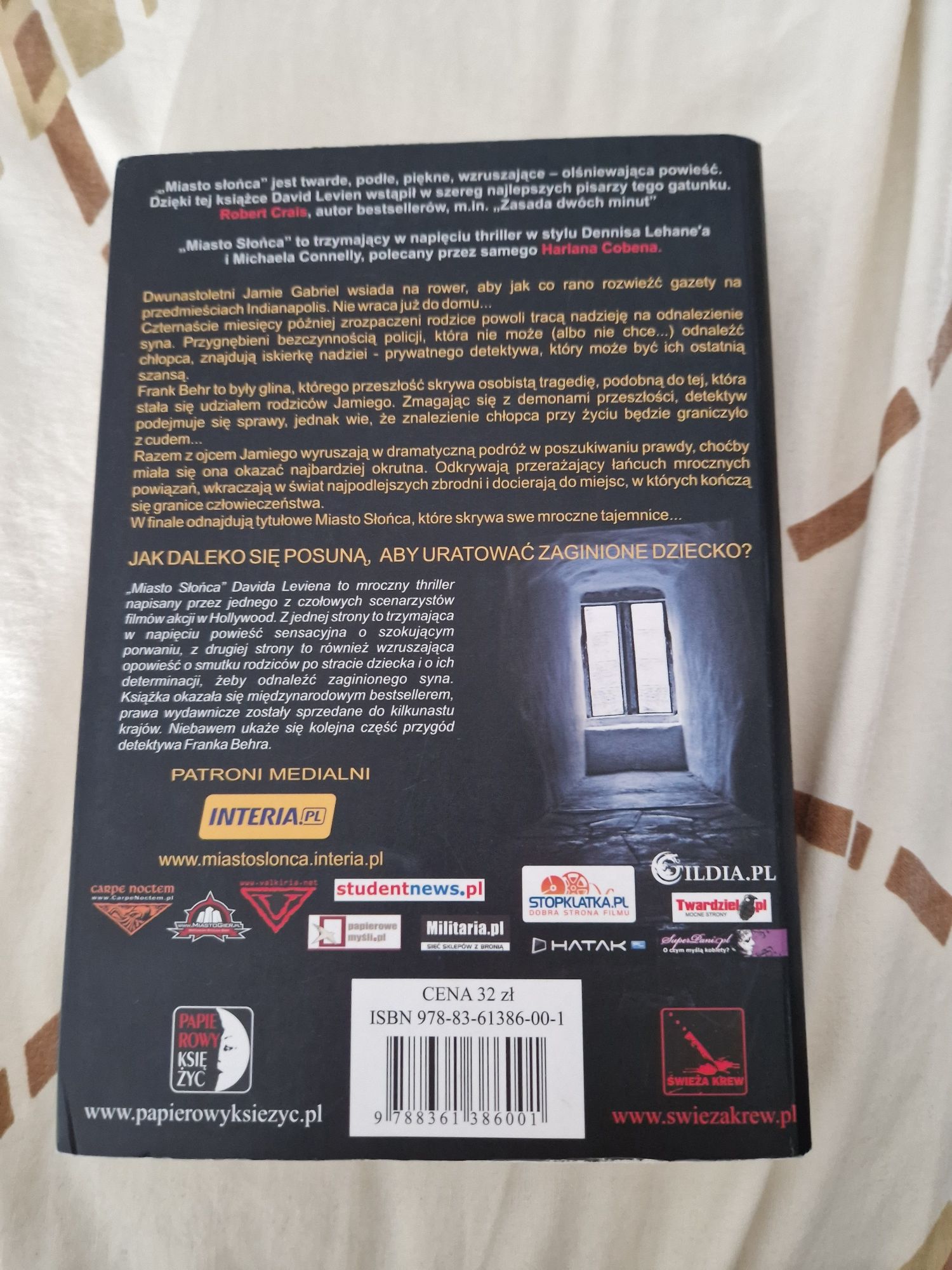 "Miasto słońca " David Levien