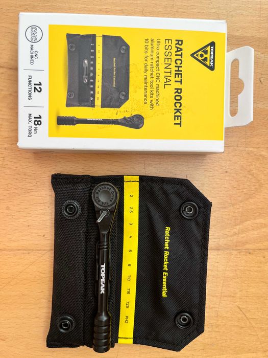 TOPEAK Ratchet Rocket Essential 12 Funkcji 107g Najlepszy Multitool