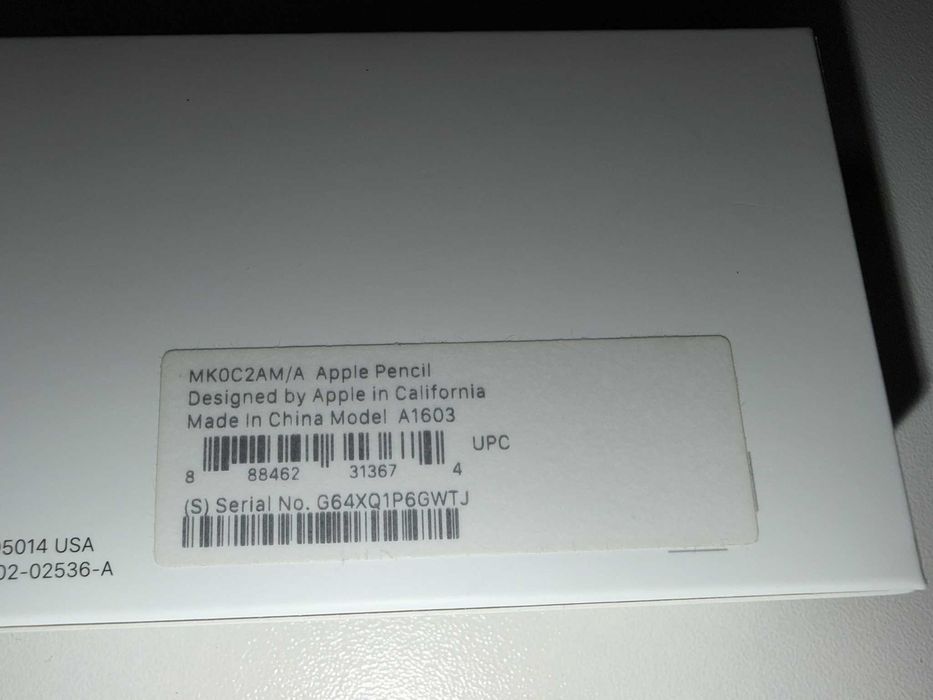 Apple Pencil (1st Generation), стилус 1 покоління, оригінал