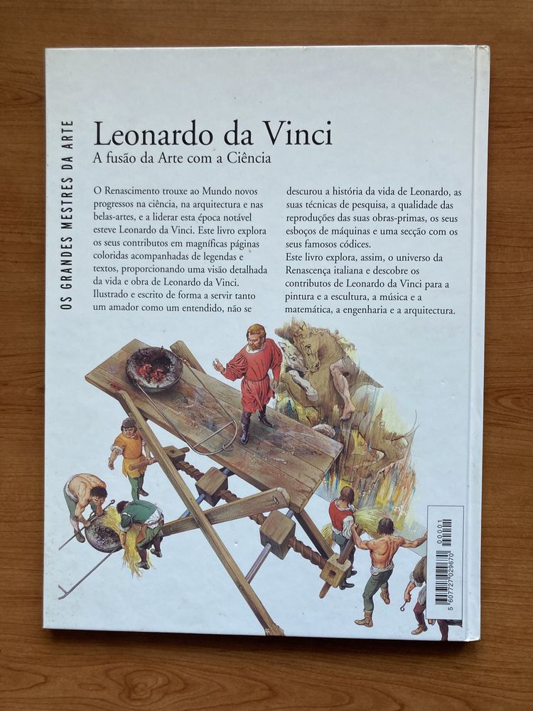 Livro de Leonardo da Vinci – A Fusão da Arte com a Ciência