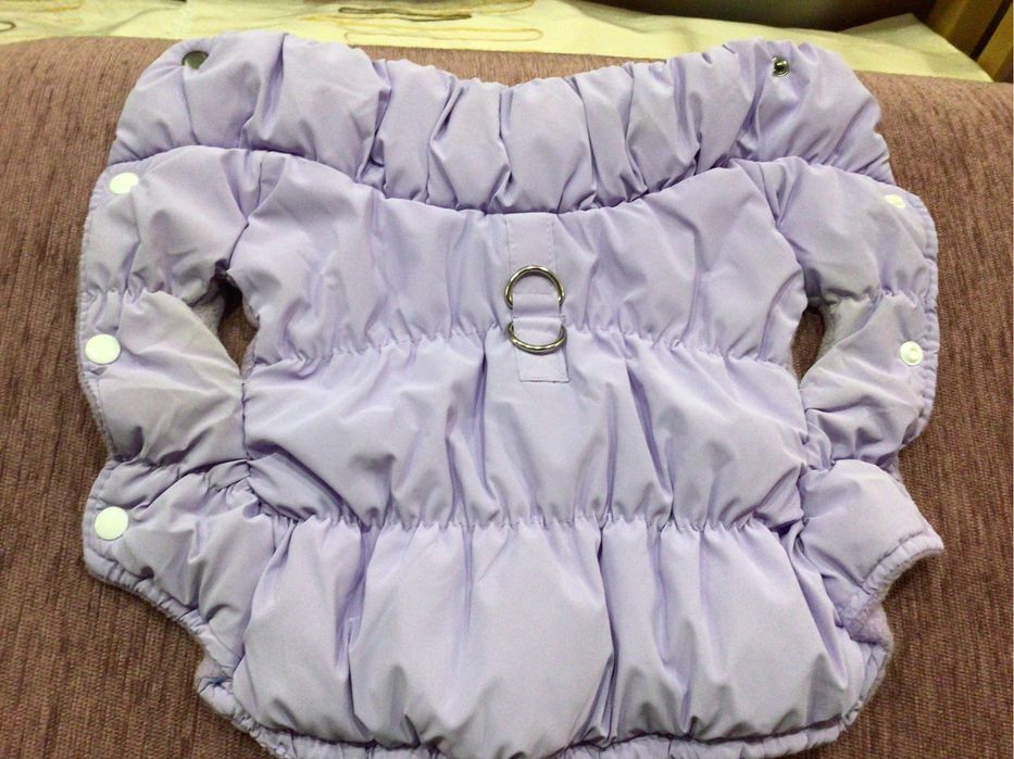 Зимняя жилетка для щенков маленьких пород собак