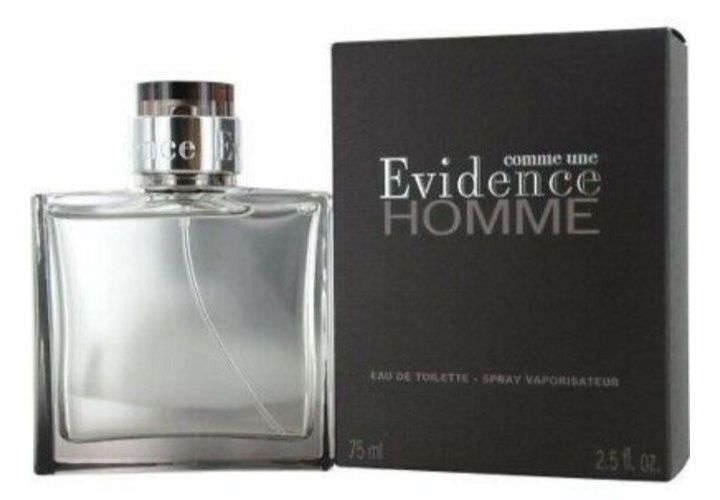 Туалетна вода чоловіча Evidence Homme, Yves Rosher, евіденс хоме, роше