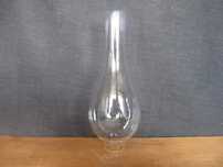 Szklany klosz/komin_lampa naftowa_otwór mont.33 mm