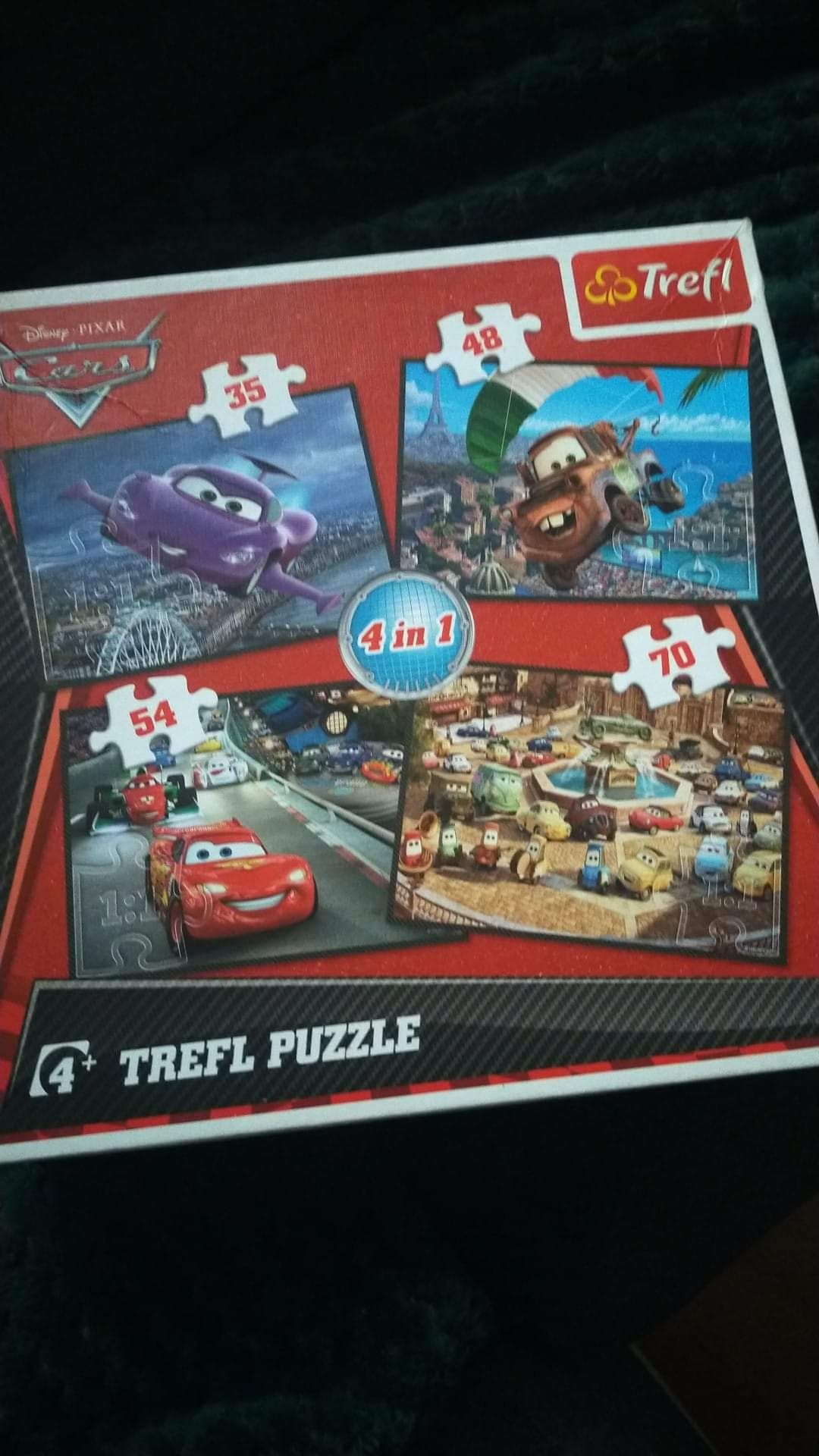 Puzzle 4+zestaw plus gra