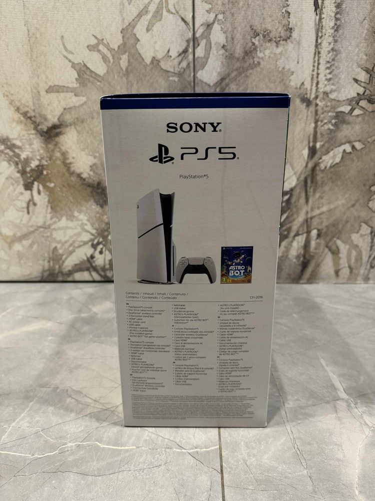 Nowa PlayStation 5 Slim 1TB z Napędem + Gra Astro Bot (Ps5)(ps5)(PS5)