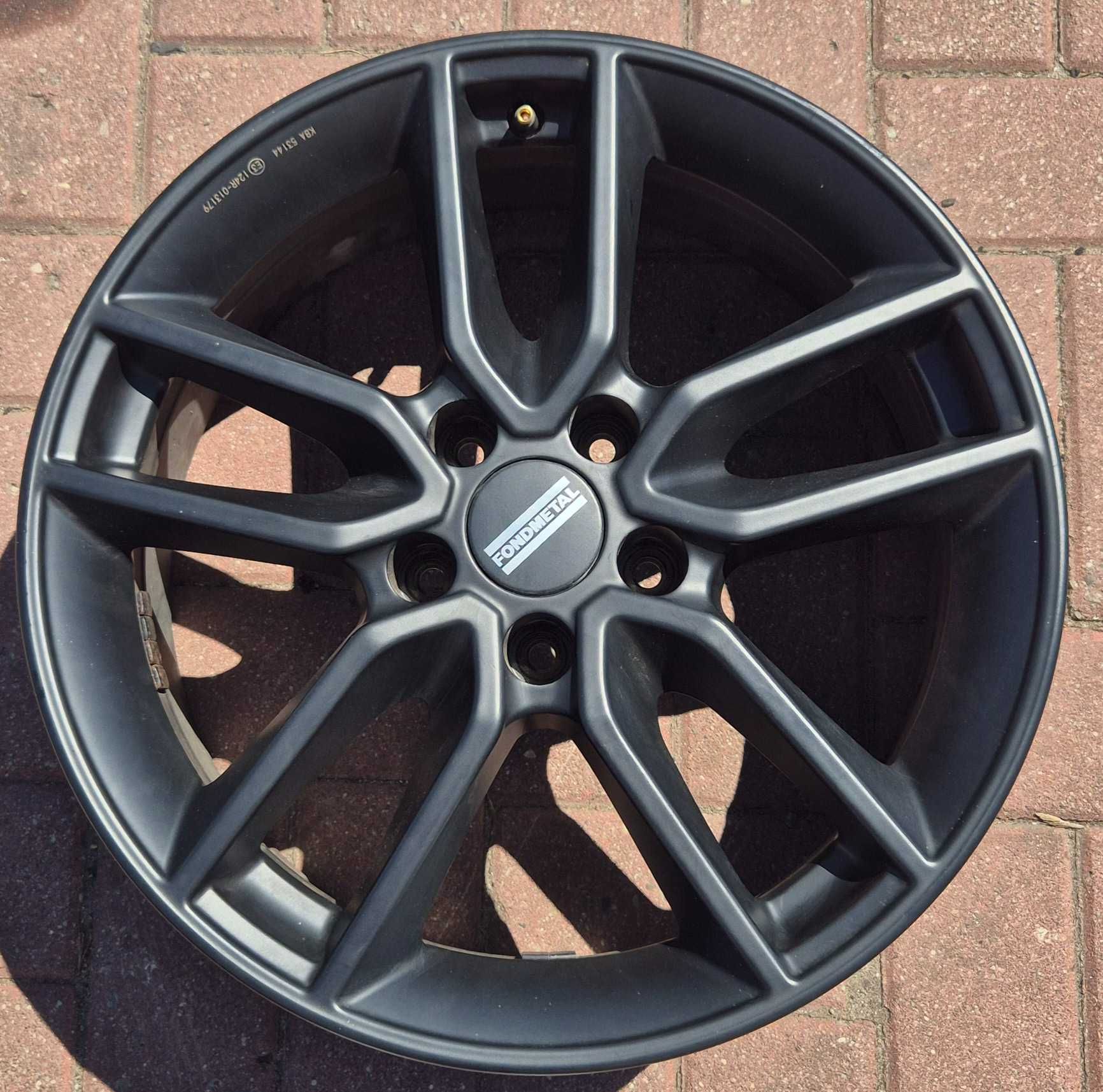 Oryginalne Felgi Aluminiowe Fondmetal 17" 5x110 ET 37,5