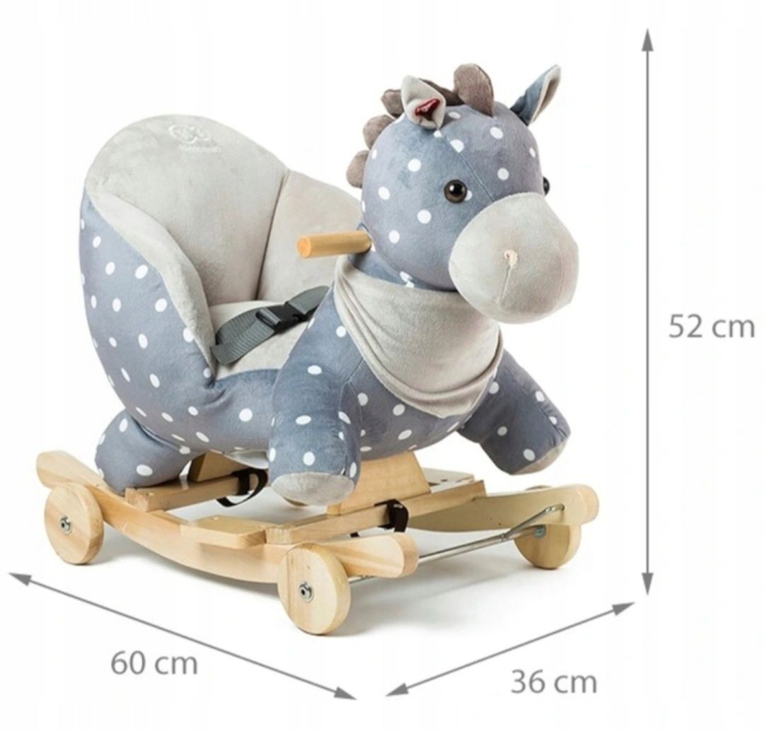 Konik na biegunach jeździk kinderkraft
