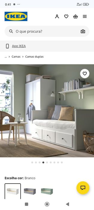 Cama Ikea pouco uso