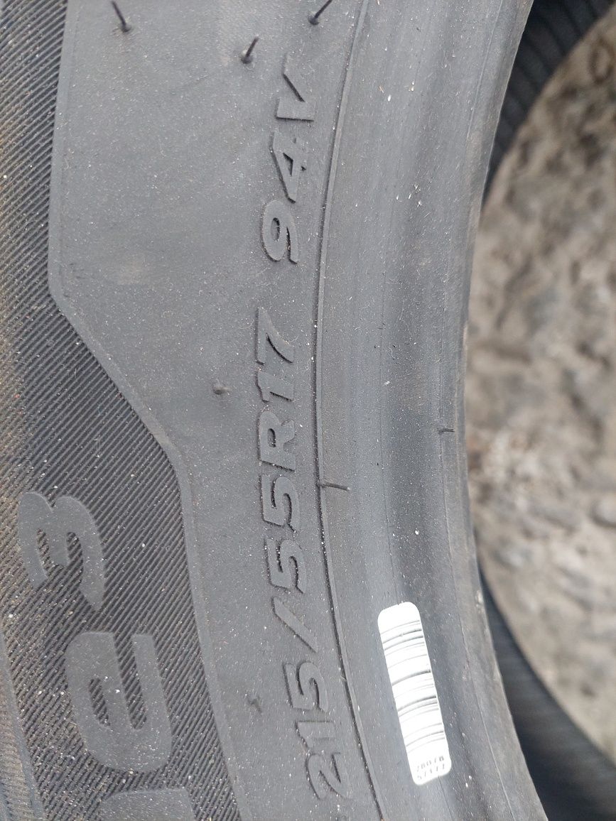 215 55 17 Hankook Ventus Prime3. Одно.