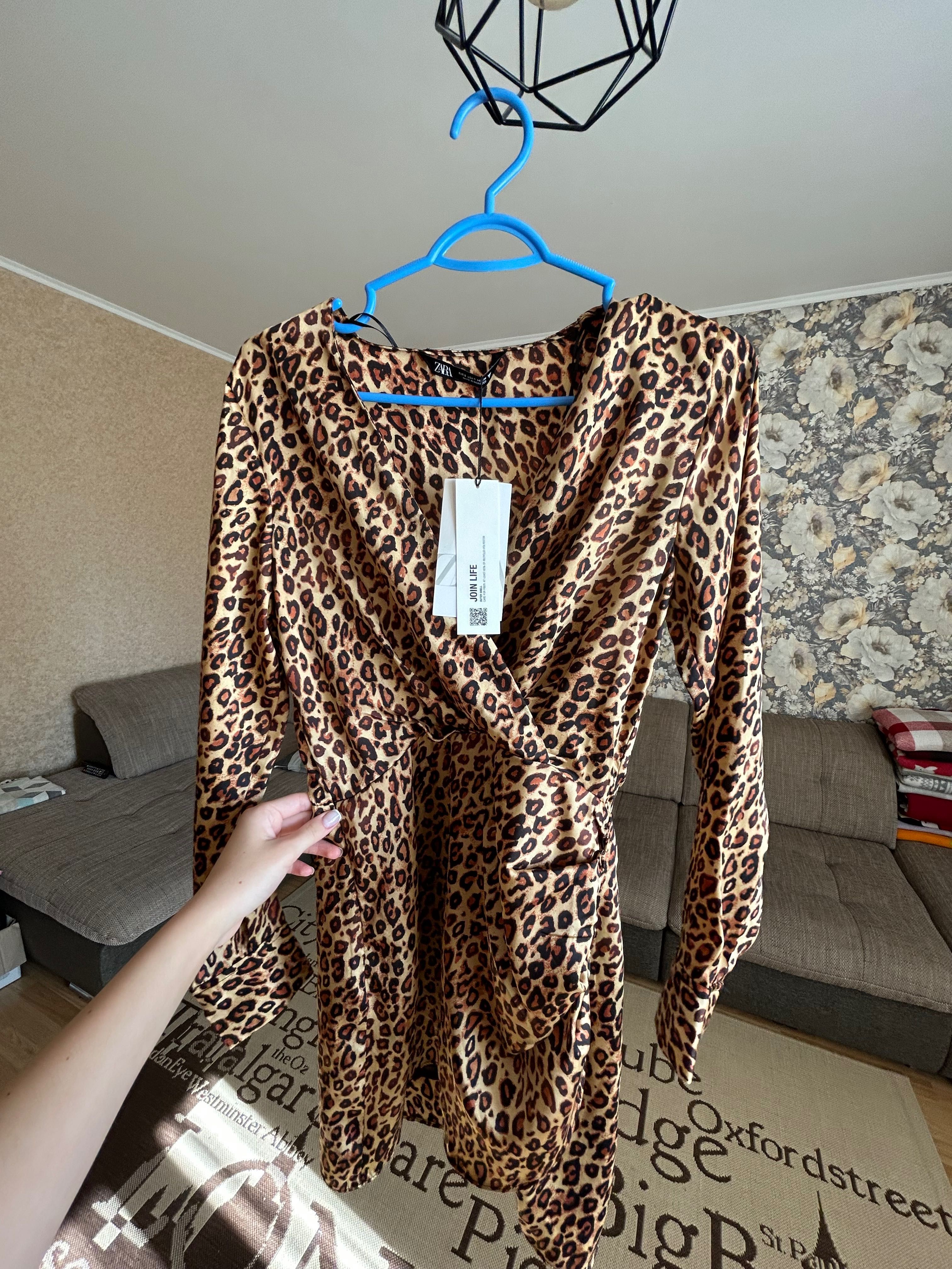 Сукня ZARA леопард принт