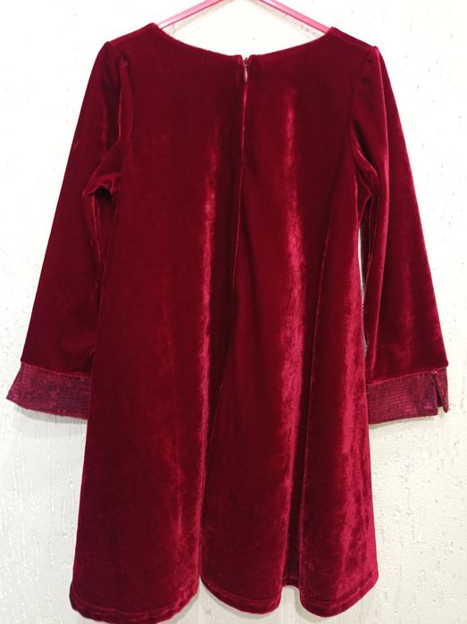 Плаття M&B collection  (бархат- оксамит, паєтки) на 6р. зріст 110/116с