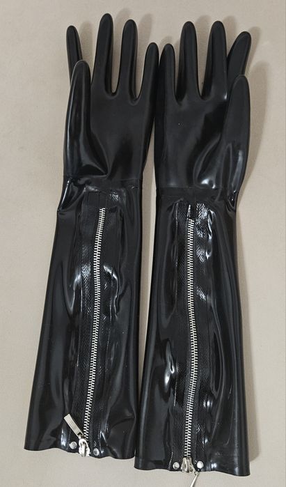 Rękawiczki  latex zamek