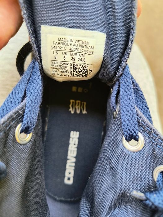 Trampki Converse rozmiar 39