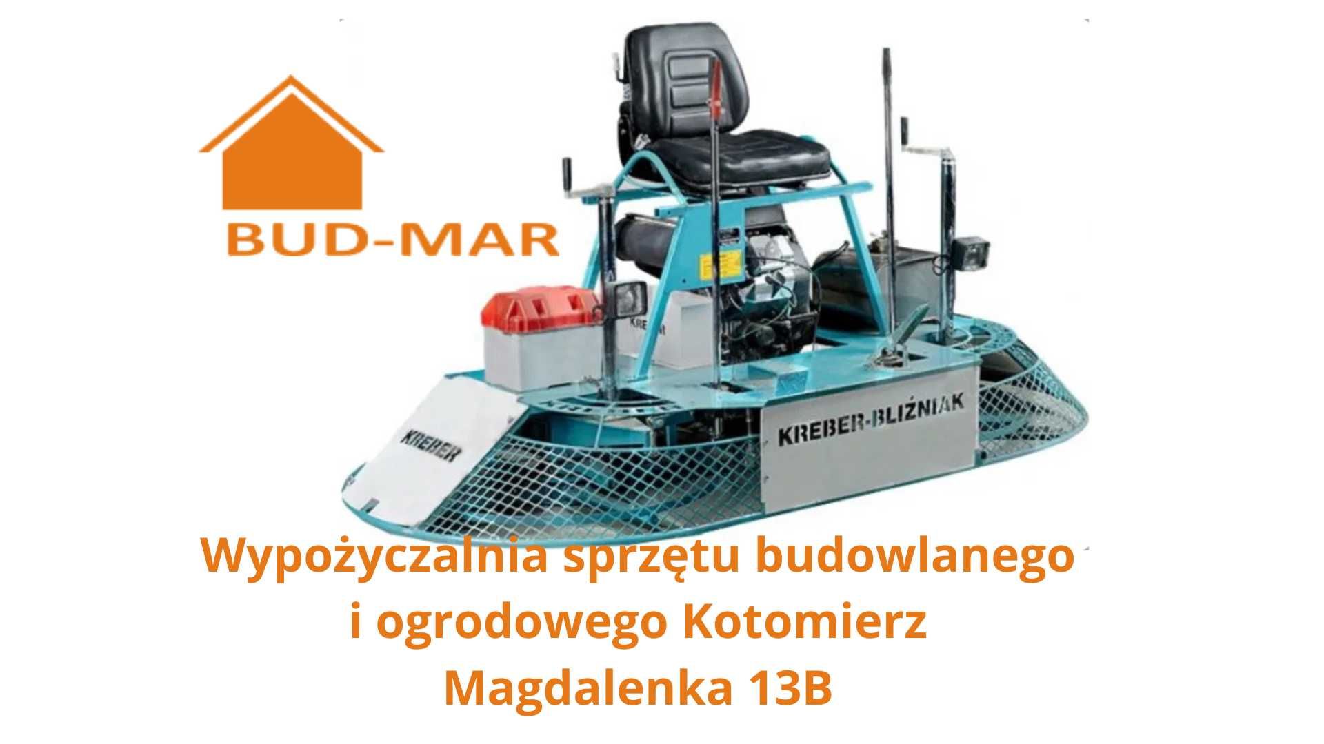 Wynajme zacieraczke do betonu samojezdna dwutalerzowa kreber