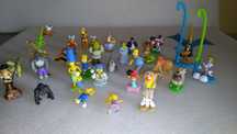 Antigas mini figuras brindes da banda desenhada