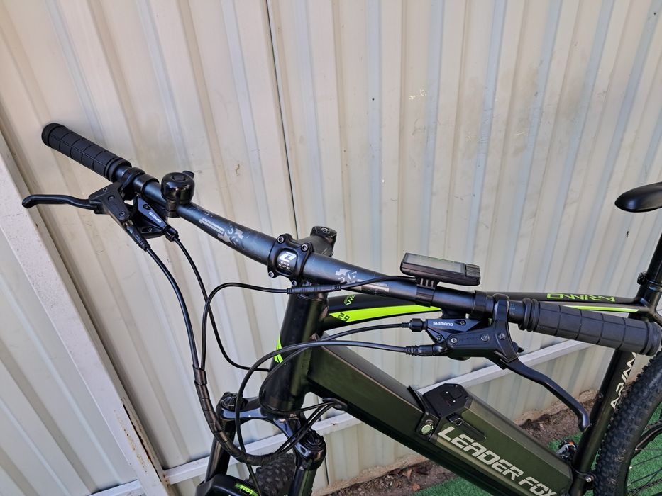 Електровелосипед Leader Fox Arimo 29 Колеса ХЛ Bafang Shimano RST Blaz