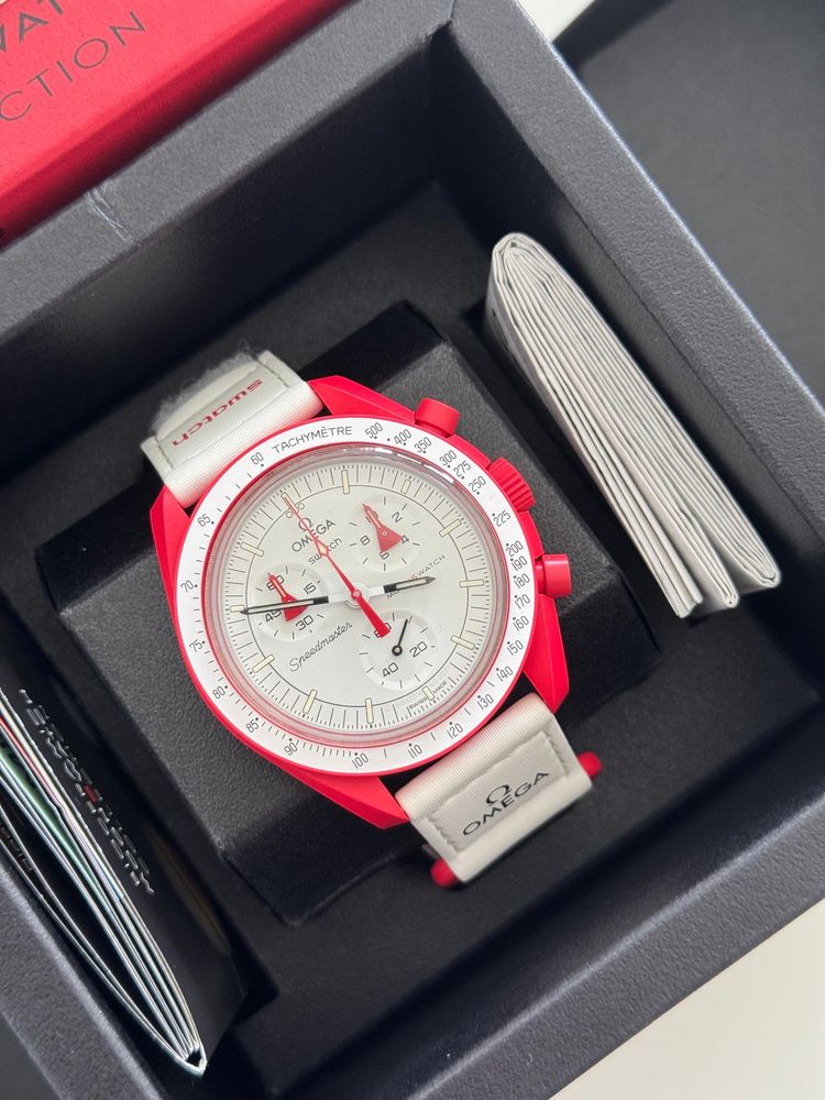 Relogio Swatch Moonswatch Mars
